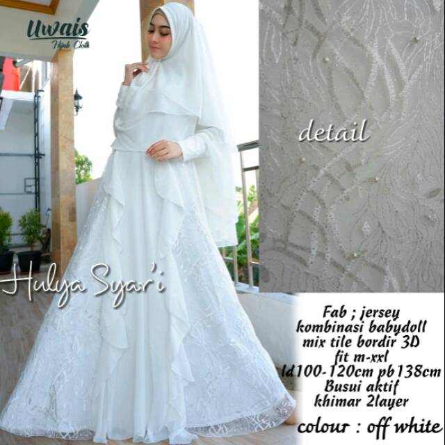 HULYA GAMIS SYARI MURAH SOLO BY UWAIS