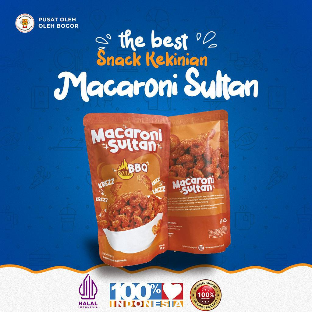 

Snack Macaroni Sultan Rasa Barbeque by Cemilan Keluarga Indonesia