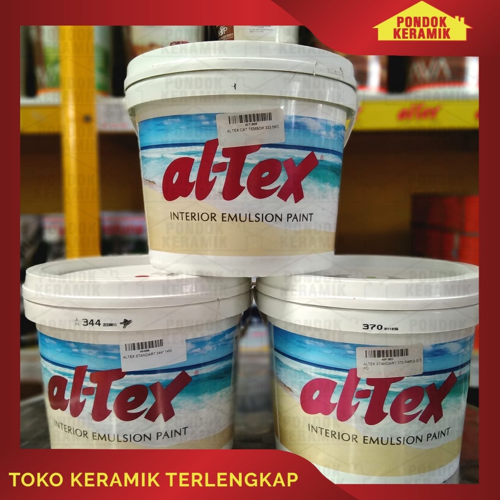 Cat Tembok Interior Altex Standart Ukuran 5 Kg