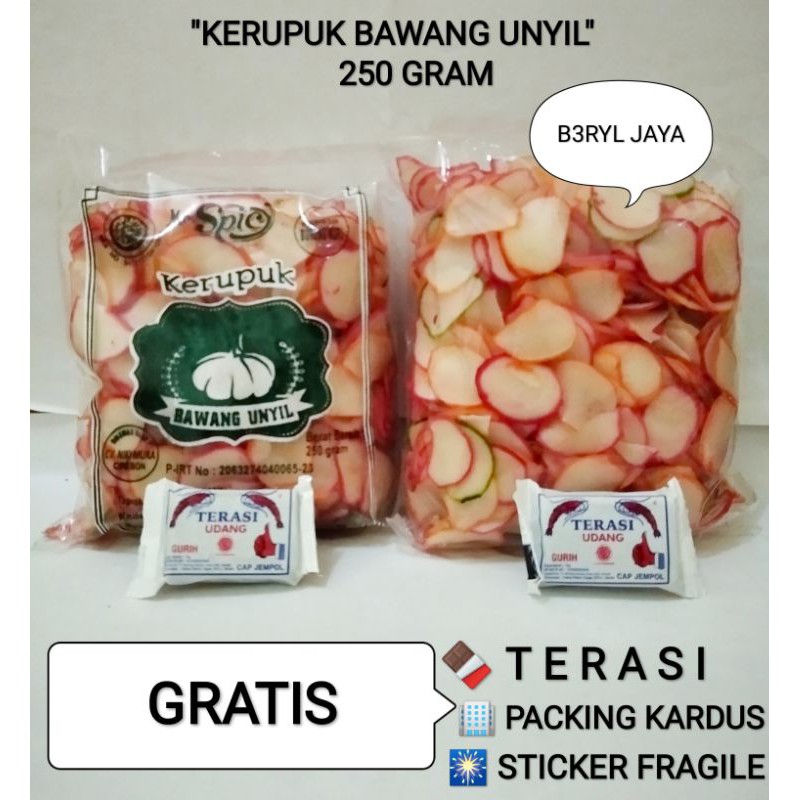 

KRUPUK BAWANG UNYIL 250 GRAM