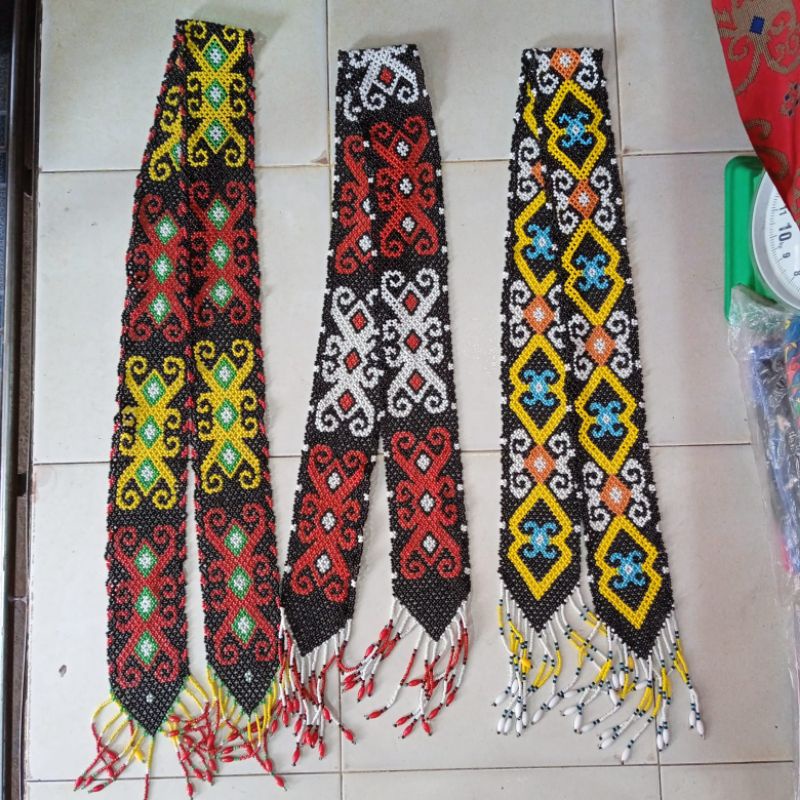 Syal Manik Dayak Kalimantan-2