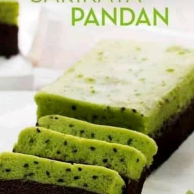 

Brownis Srikaya Pandan Amanda