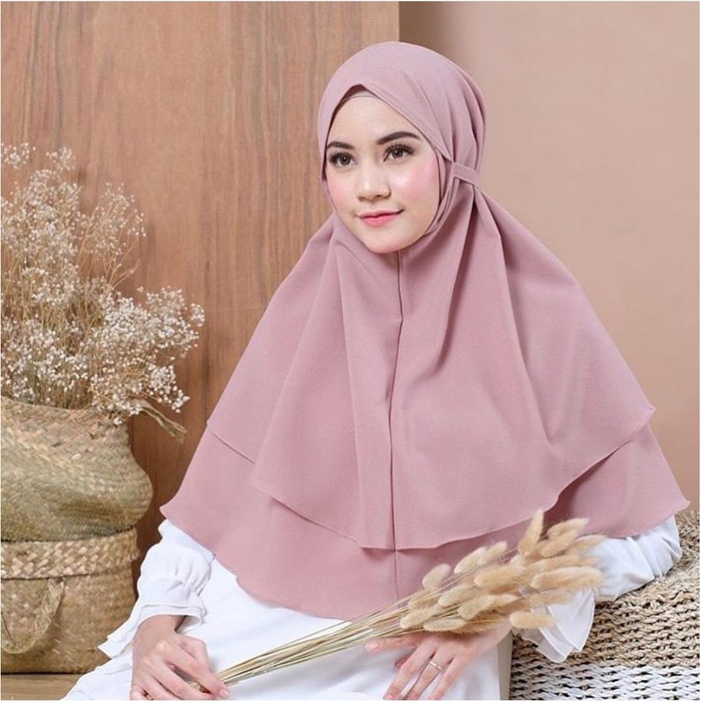 Maryam Syari Double Layer Maryam Lipit Original