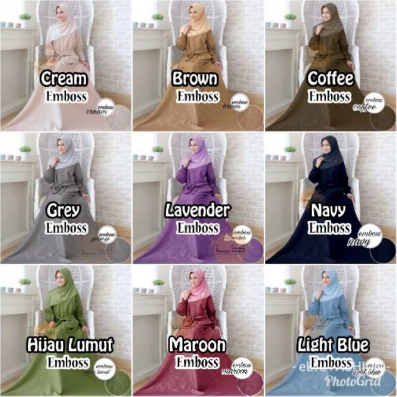 GAMIS KATUN EMBOSS