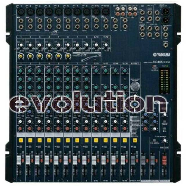 MIXER YAMAHA MG-166 CX USB- 16 channel