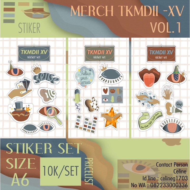 

Sticker TKMDII vol.1