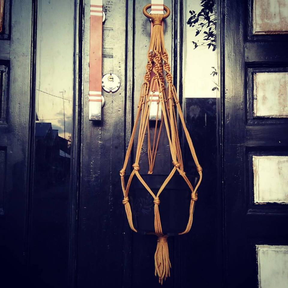 Gantungan Pot Bunga Tali Kur type D