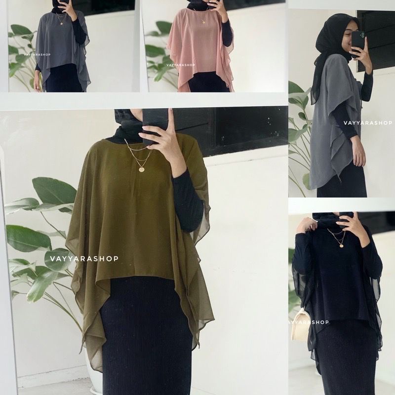 BERKAHGAMIS BAJU BLOUSE OUTER CERUTY BAHAN CERUTY BABYDOLL PREMIUM//OUTER WANITA DEWASA VIRAL KEKINI