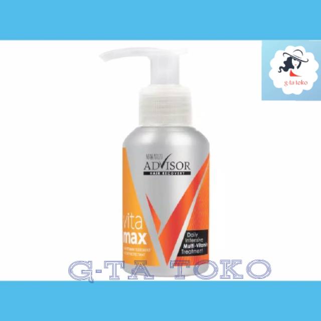  Makarizo  Advisor  Hairrecovery Vitamax 50ml Serum Rambut  