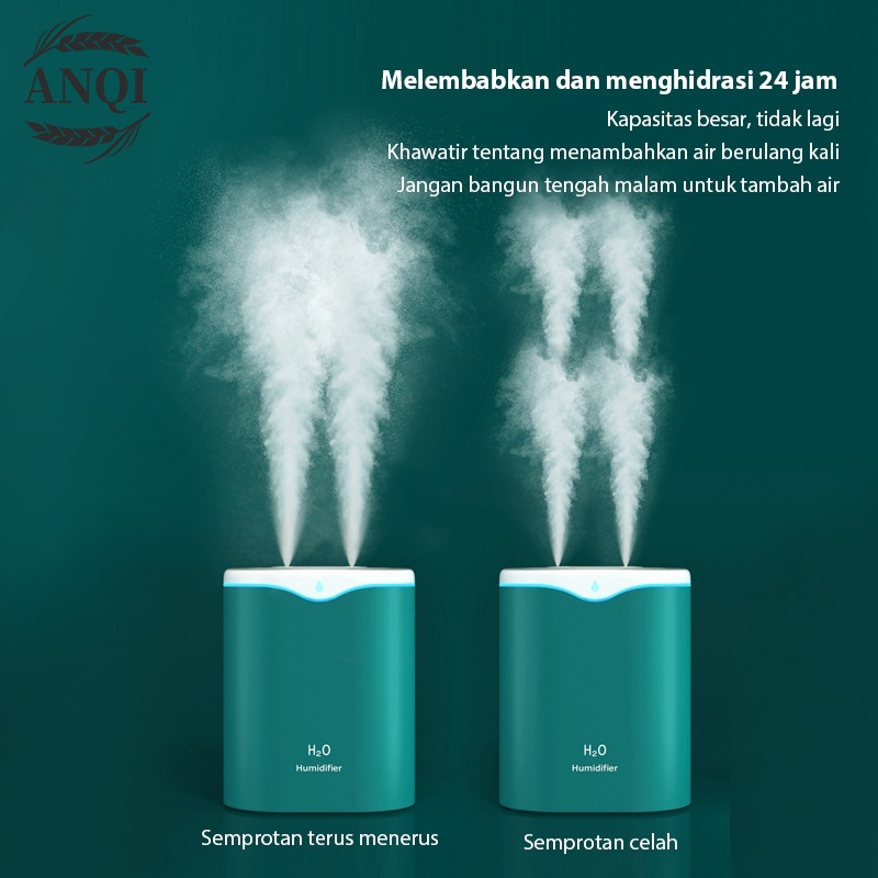 ANQI1888 Pengharum Dan Pelembab Udara / Humidifier Air Aromatherapy Diffuser Night Light