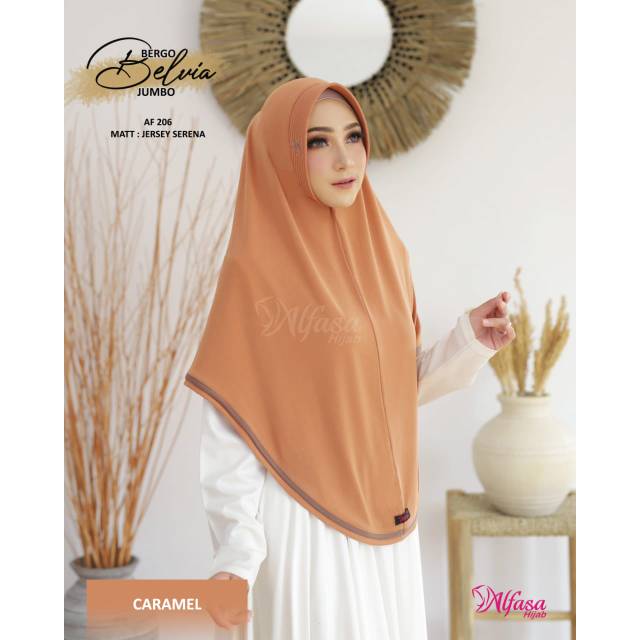 Bergo Belvia Jumbo AF 206 by Alfasa Hijab