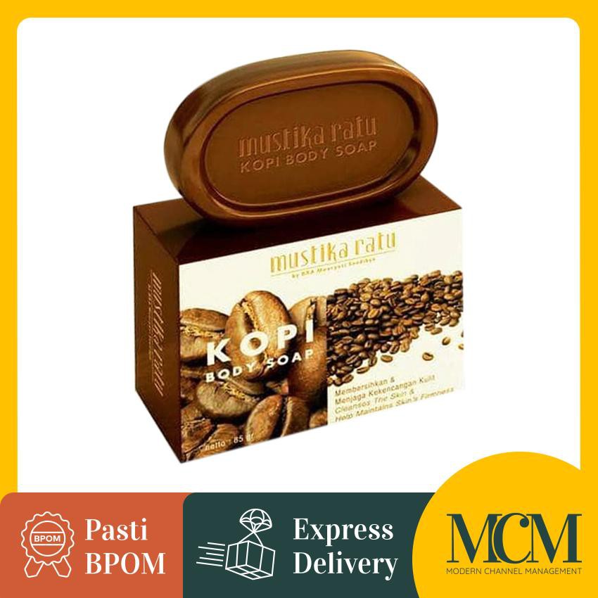 Arsip - Body Soap Mustika Ratu Coffee Kopi - 85 gr - Sabun Mandi