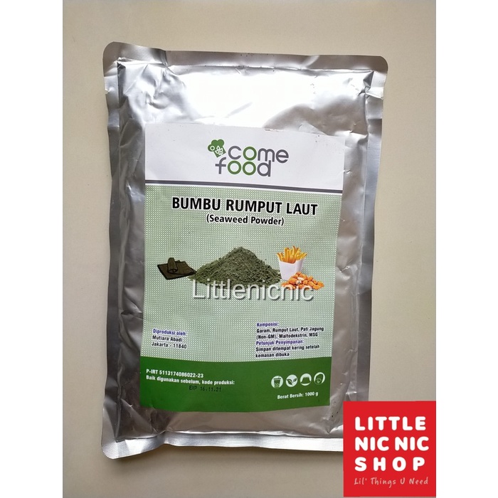 

Come Food Bumbu tabur Rumput Laut Seaweed seasoning powder