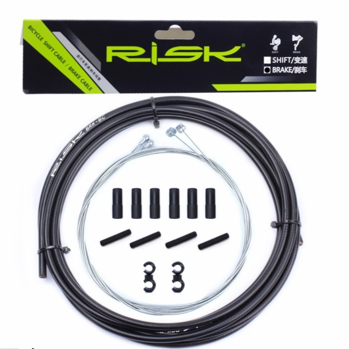 Set kabel REM RISK sepeda lipat mtb road depan belakang jagwire brake