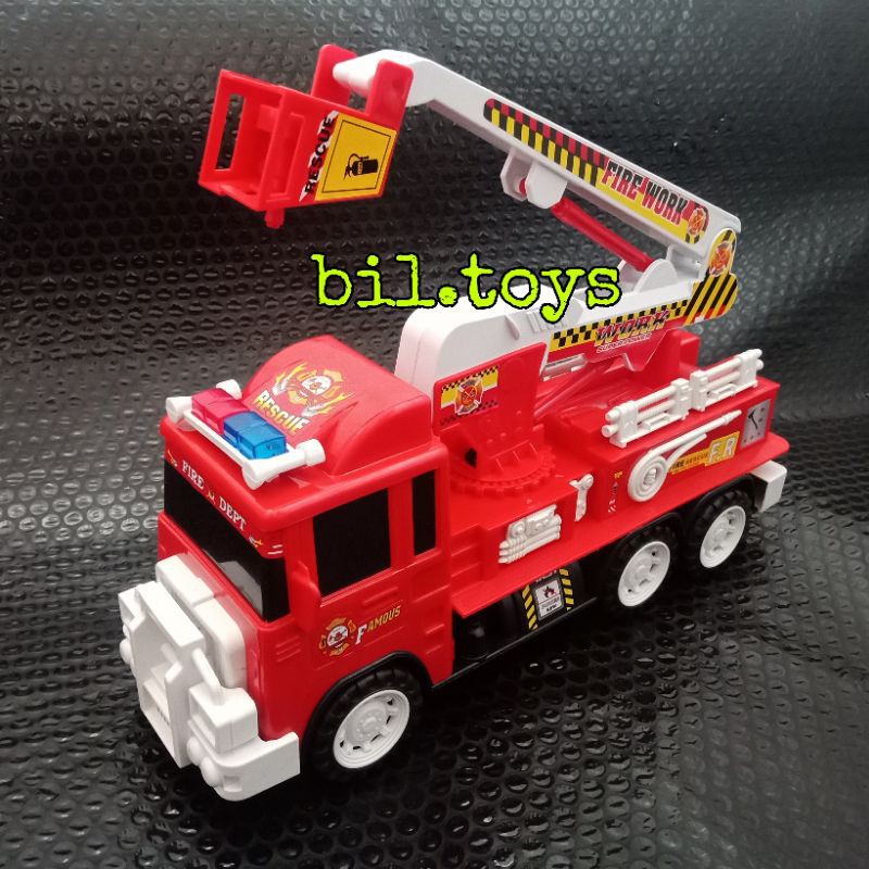 MOBIL PEMADAM KEBAKARAN BESAR MAINAN ANAK JUMBO FIRE TRUCK CAR