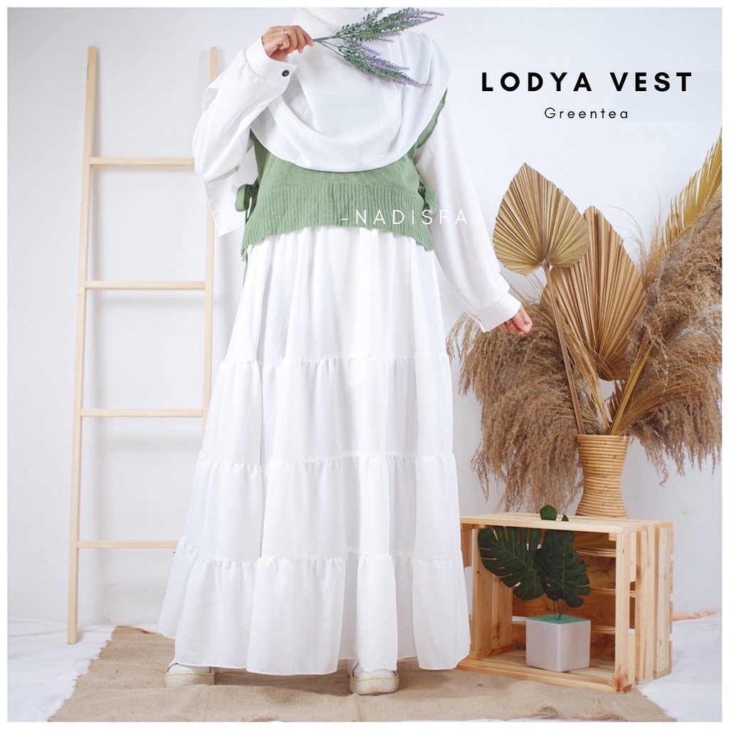 LODYA VEST RAJUT POLOS