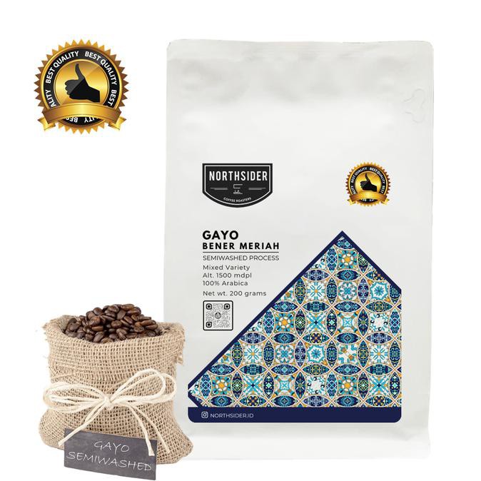 

KOPI ARABIKA ACEH GAYO ARABICA SPECIALTY COFFEE SEMI WASHED NORTHSIDER - BIJI KOPI