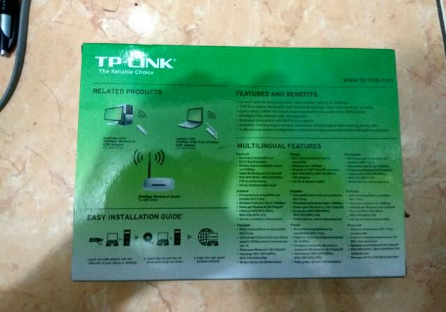 TP-LINK TL-WN722N: 150Mbps High Gain Wireless USB Adapter