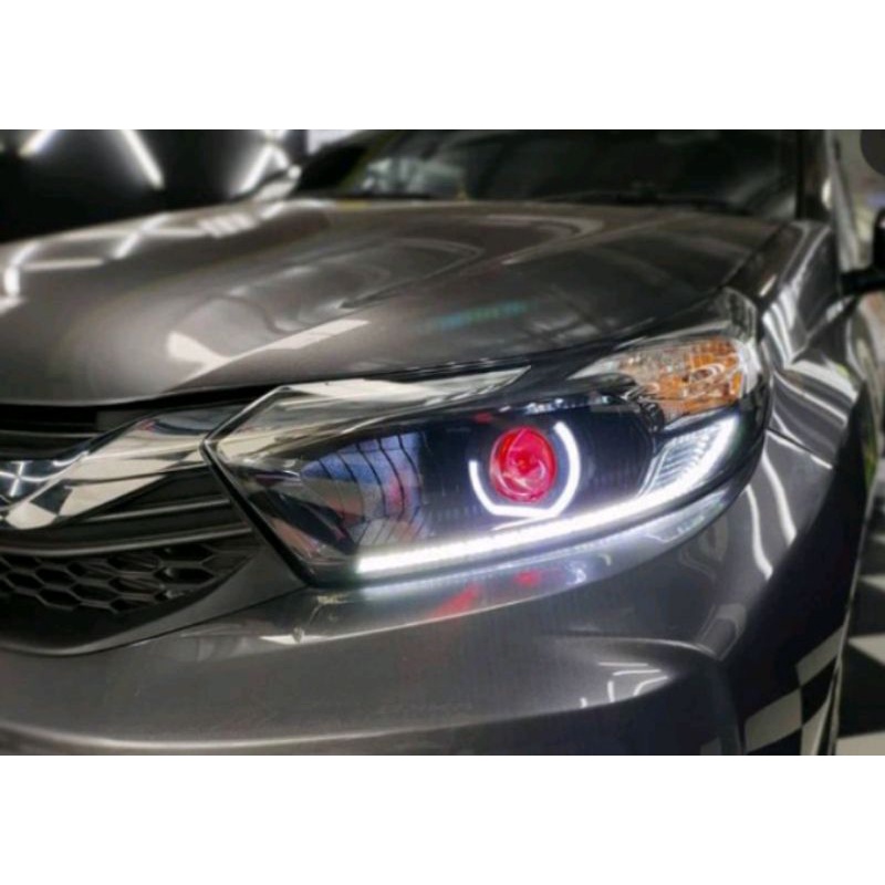 Lampu Honda New Brio Custom.Lampu Custom New Mobilio.Lampu Headlamp Custom New Brio Mobilio Projecto