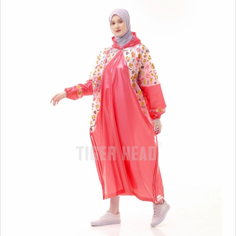 Jas hujan Rok GAMIS Chariva TIGER HEAD Muslimah Hijabers CHARIVA 68341