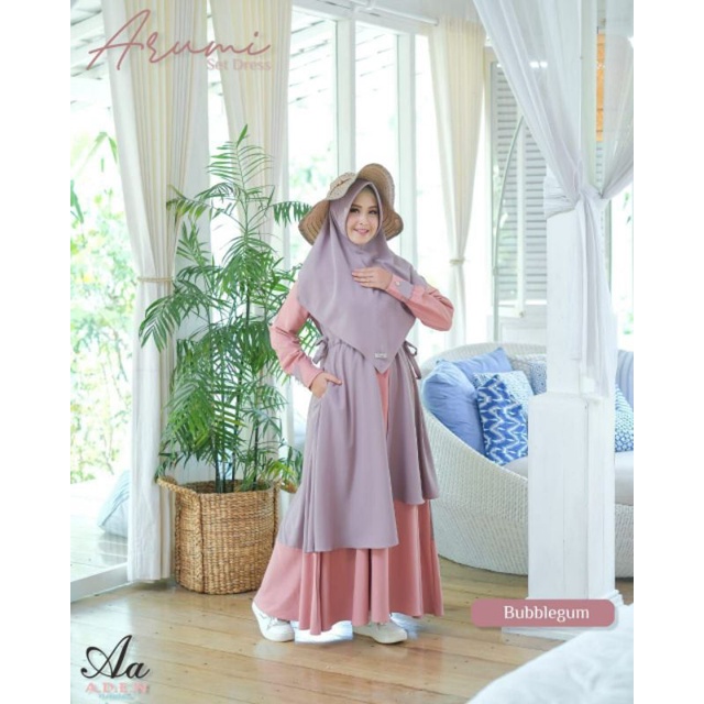 GAMIS CANTIK Arumi Dress COCOK BUAT GAMIS KONDANGAN