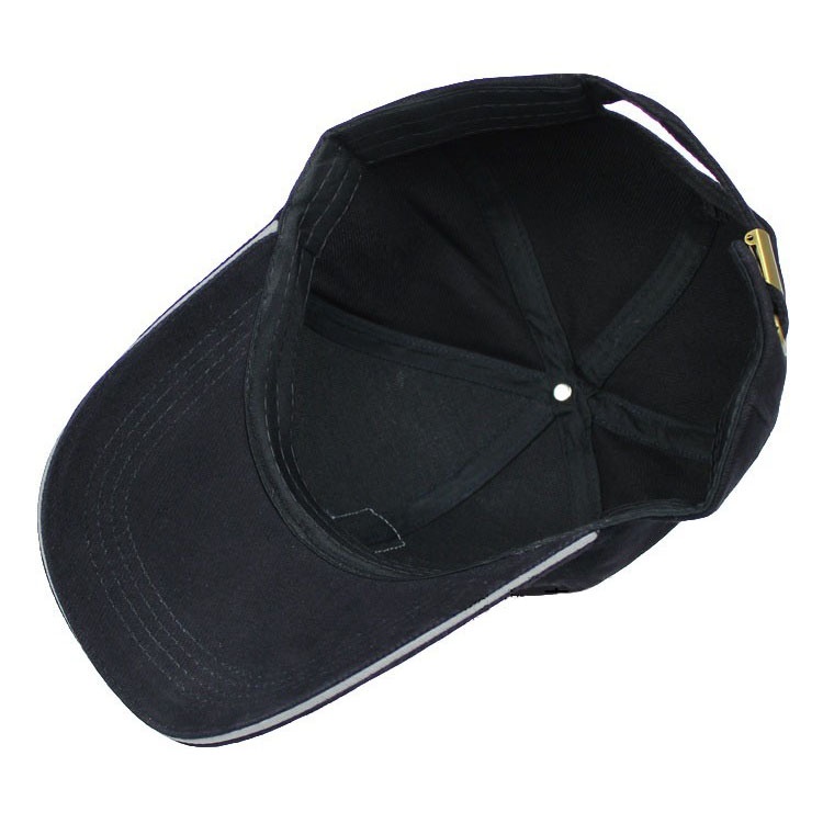 Topi Baseball Golf Logo Ediko Sport Fashion--Rhodey--black