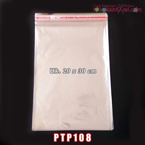 

Ptp108 Plastik Perekat Ukuran 20x30 Cm Ukuran Baju Anak Isi 100 Pcs