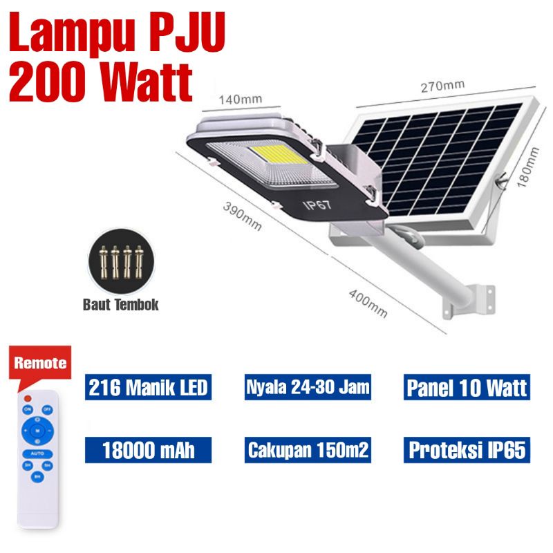 Lampu Jalan Tenaga Matahari Murah