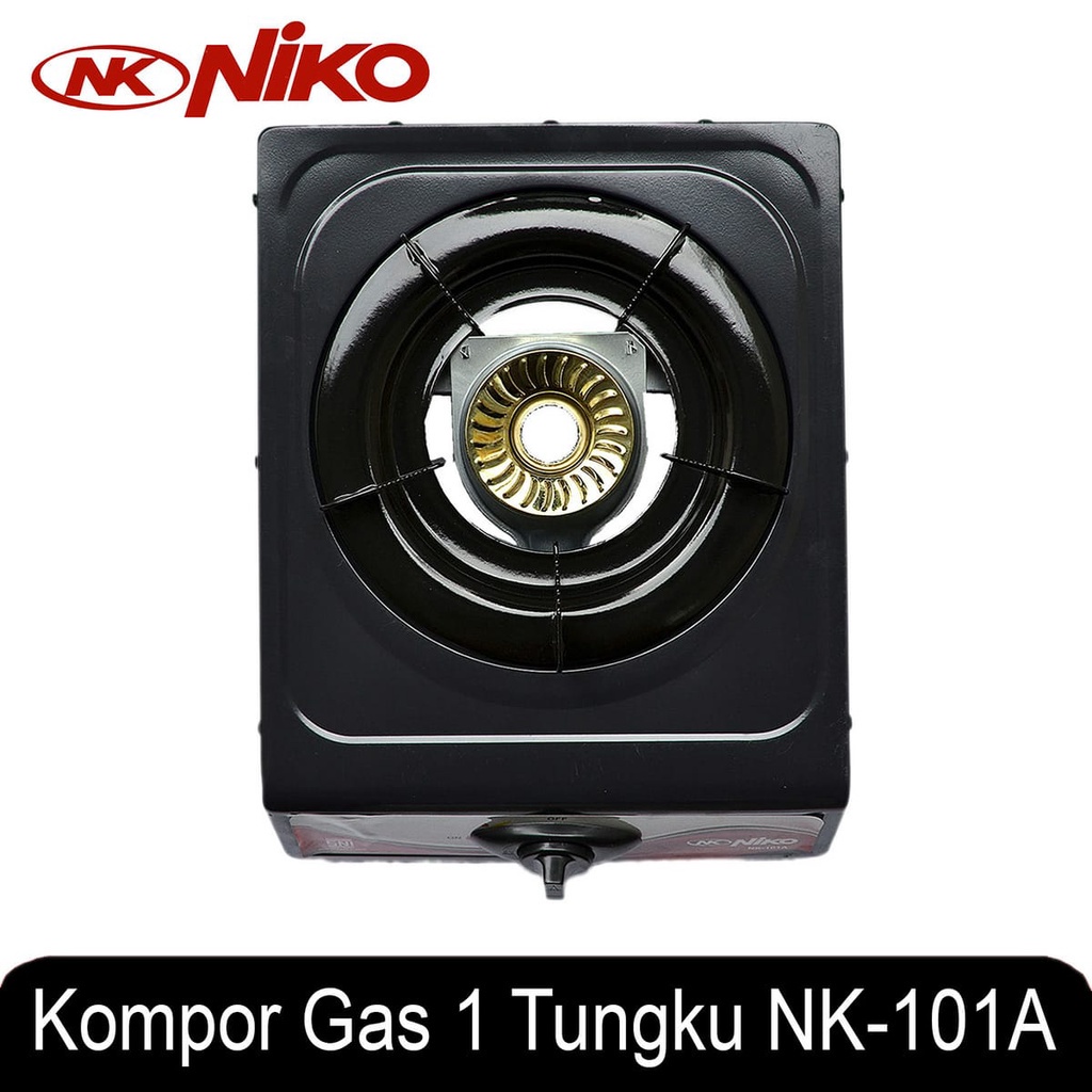 Niko Kompor Gas 1 Tungku Teflon Murah Berkualitas Niko NK-101A NK 101 A