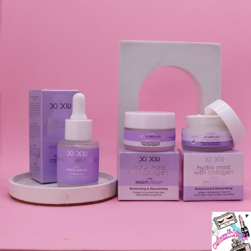 ☃Cutezz_Ching1☃Xi Xiu Hydra Moist With Collagen♡Day Cream/Night Cream♡ 15ml