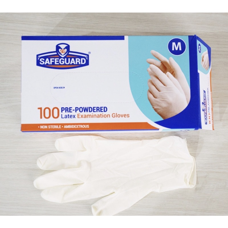 Handscoon latex examination