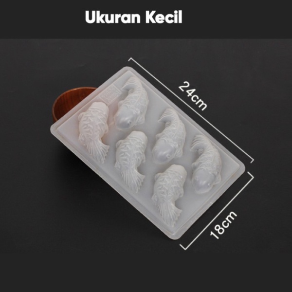 Dijual Cetakan Agar-agar Ikan Koi Mas Loyang Puding Ikan Koi Cetakan Puding - Kecil Murah