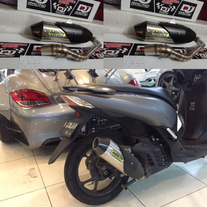 Knalpot Arrow for yamaha lexi dan aerox