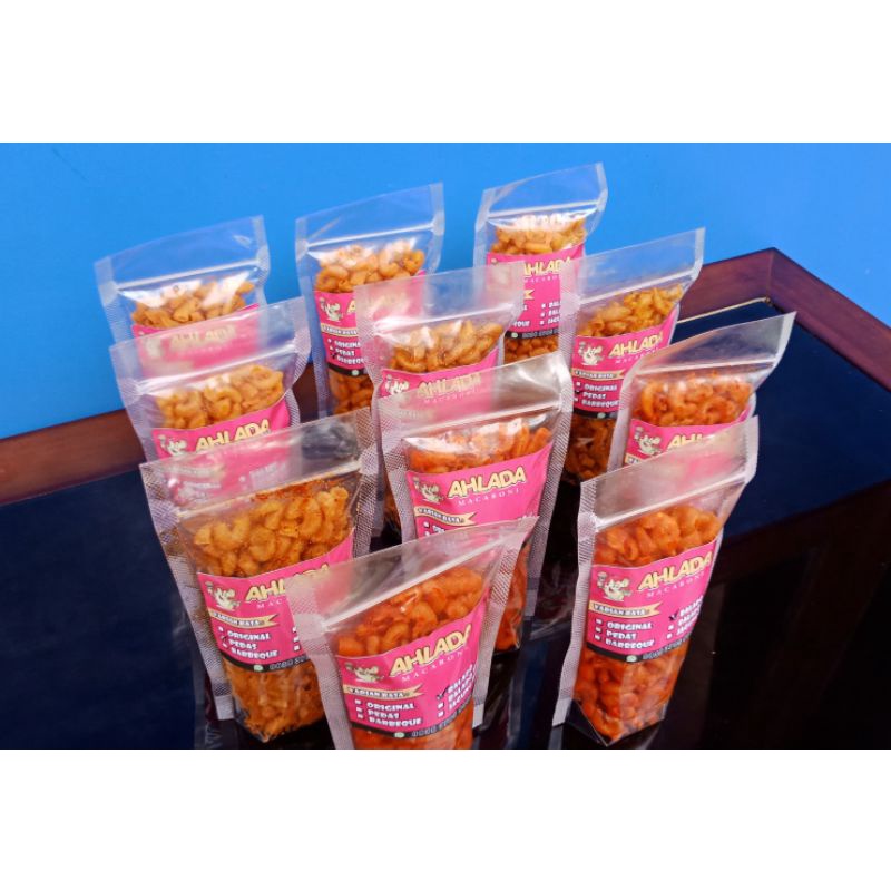 

Makaroni Pedas AHLADA 100 gr Standing pouch