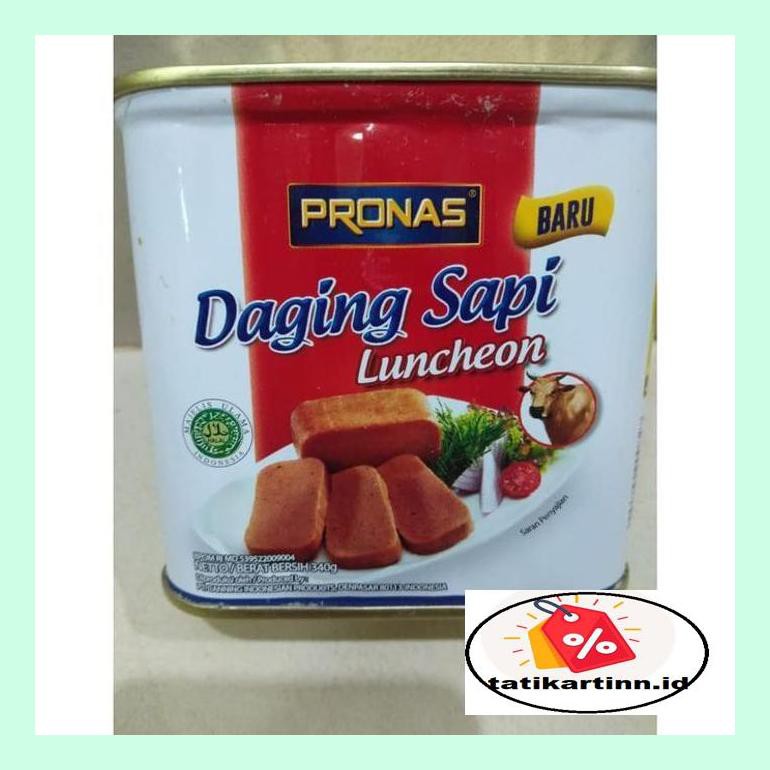 

T4Tksot Pronas Sapi Luncheon 340Gr - Daging Deli Sapi Kalengan Kecil Sotytat