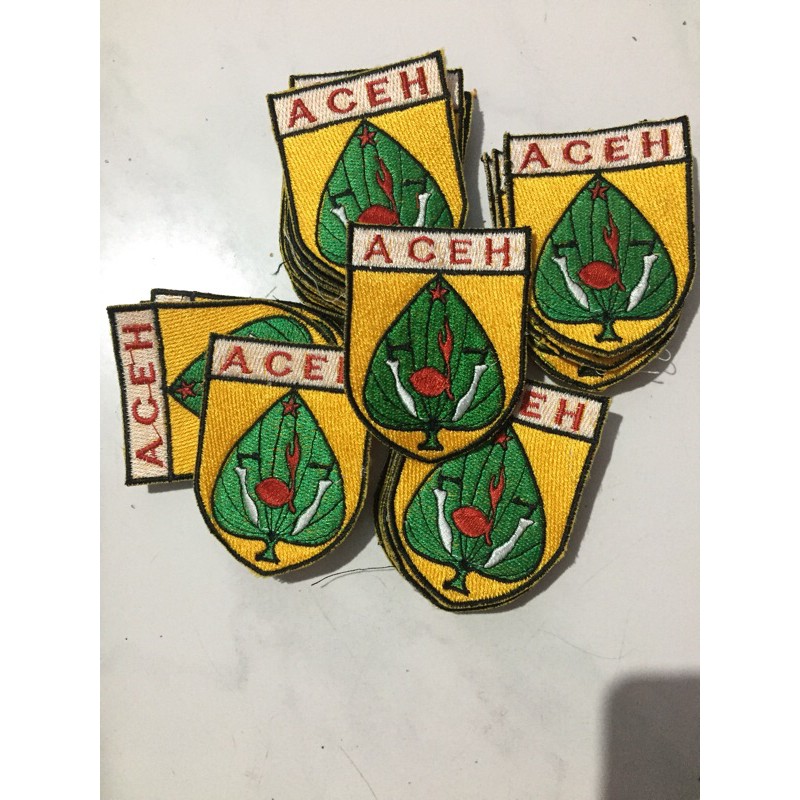 Badge Kwarda Aceh (bordir)