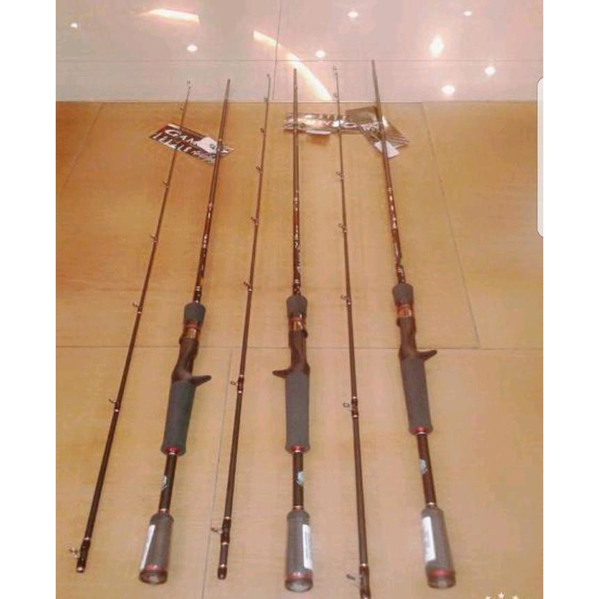 alat pancing mantul habis abu garcia gambit bc rod