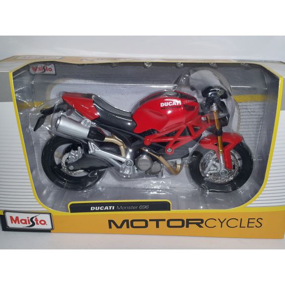 Ducati Monster 696 Skala 1:12 Maisto