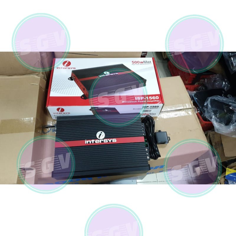 Power Amplifier Intersys Isp-1560 Monoblock Universal