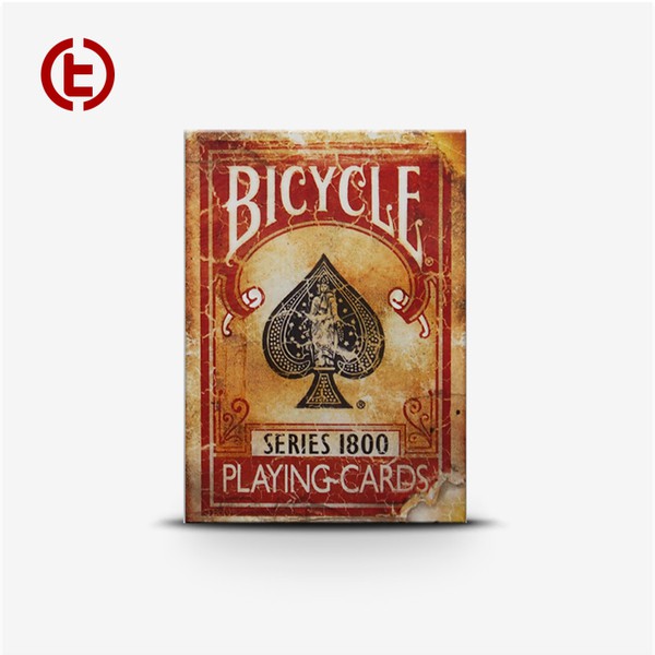 Bicycle Vintage Series 1800 Blue Red Playing Card Import America Limit