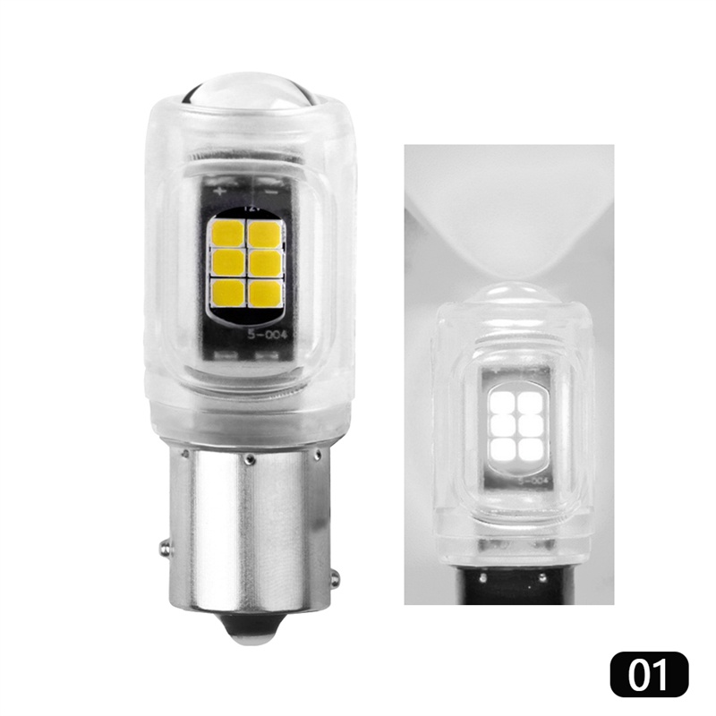 Tk 1pc Lampu Led 1156 Ba15S Bau15S P21W 1157 Bay15D P21 / 5w P21 5w Untuk Rem Belakang Mobil