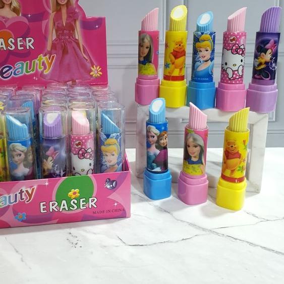 

☜ hapusan model lipstik/stip lipstik/eraser lipstik/penghapus/1box=36pcs ❂