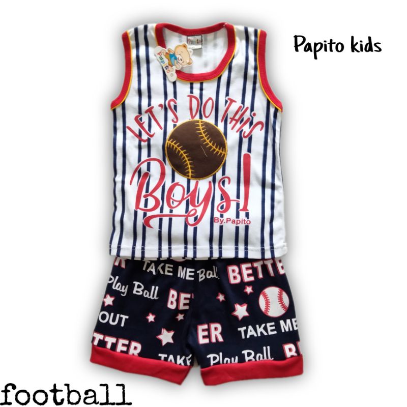 baju singlet anaklaki laki/setelan singlet anak laki laki/kaos anak laki laki