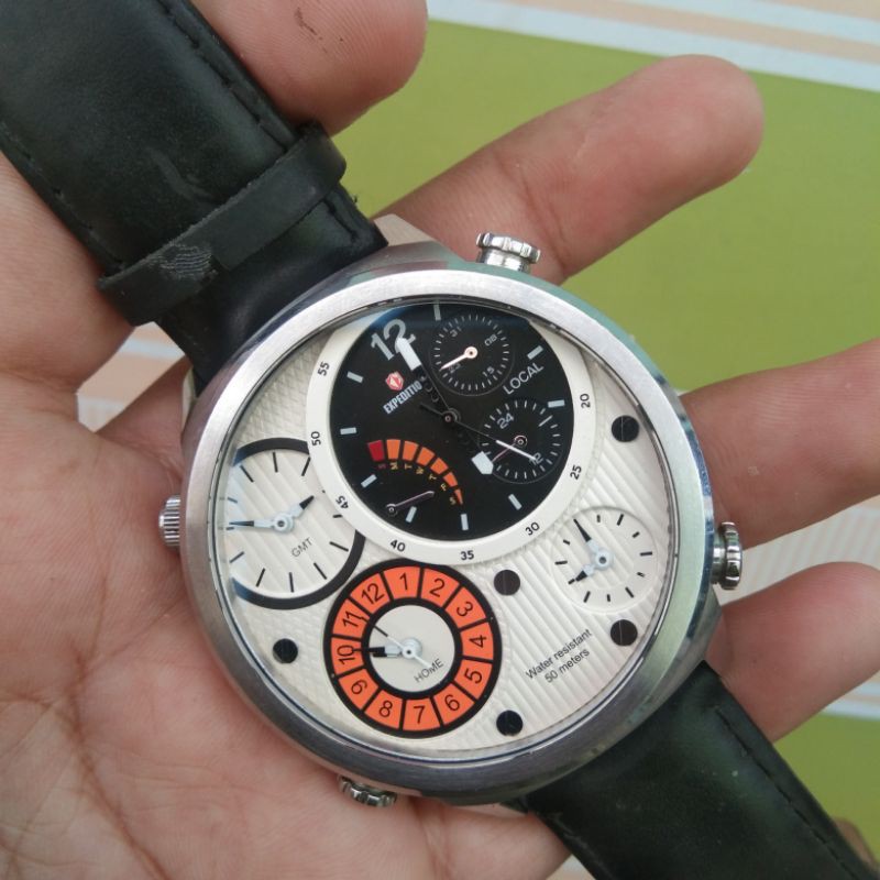 Jam Tangan Pria Exp Expedition E6623M Preloved/ Second/ Bekas
