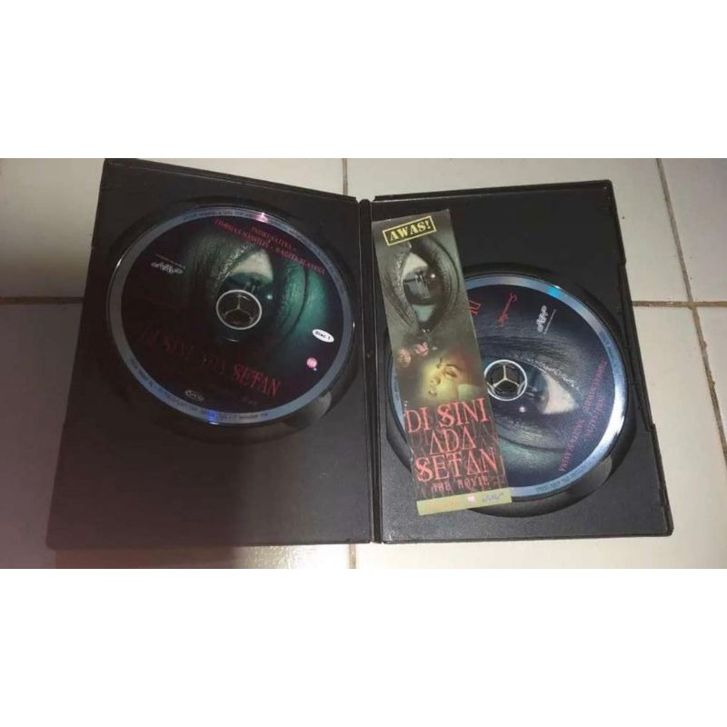 Original VCD Disini Ada Setan The Movie Film Lokal Indonesia 2 Disc