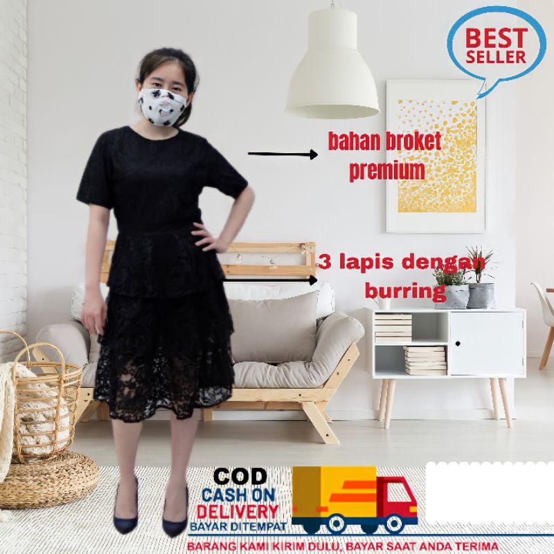 Baju Setelan Rok Wanita Kekinian Murah