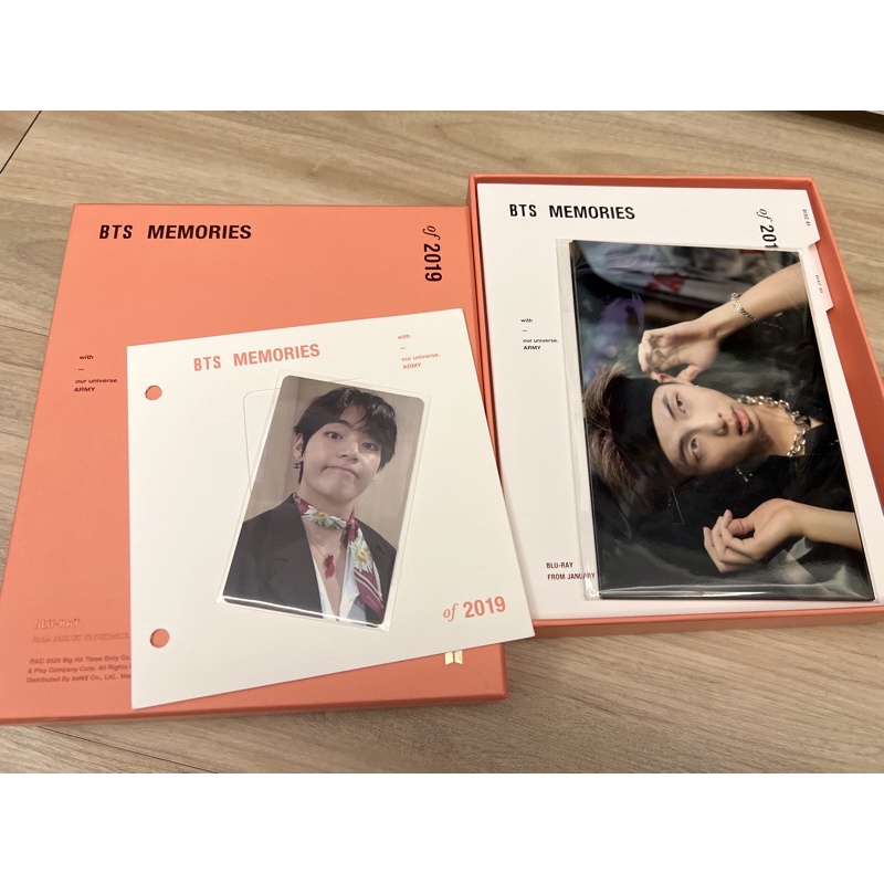 BTS MEMORIES BLURAY 2019 MEMO BR 19 TAE V TAEHYUNG PHOTOCARD PC FULLSET