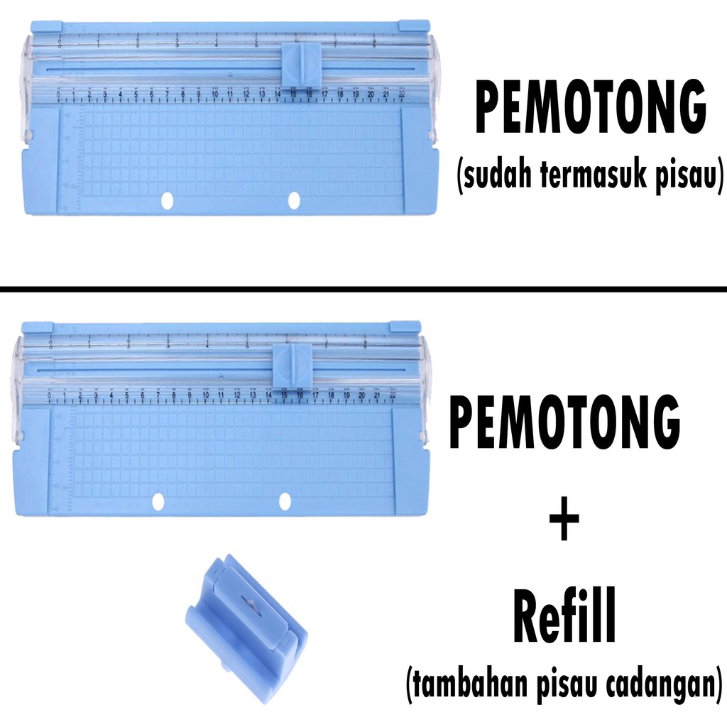 Pemotong Kertas Portable A5 Presisi Potong Kertas Foto Bisa Potong Kertas F4/A4 Potrait