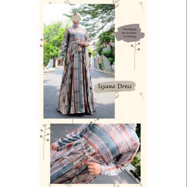 Gamis deena isyana dress