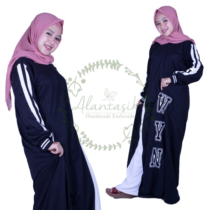 gamis kaos wyn bebytery R.28